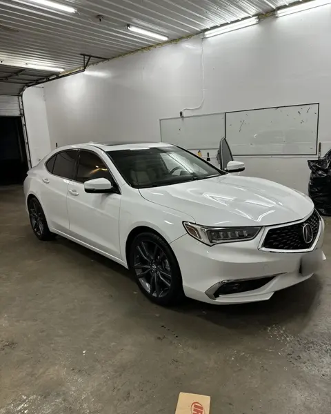 Acura TLX with window tint
