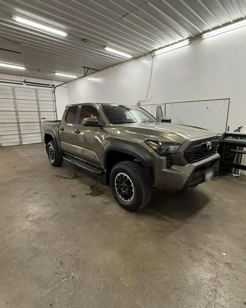 Toyota Tacoma with window tint
